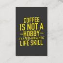 Search for caffeinated business cards Funny