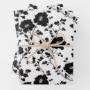 Search for monochrome wrapping paper Elegant