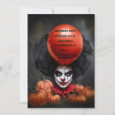 Search for scary clown invitations Unique