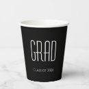 Search for graduation paper cups Class of 2024