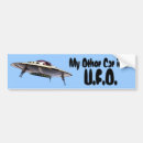 Search for objective bumper stickers Alien