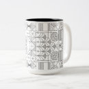 Search for art deco pattern mugs Black