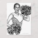 Search for cheerleaders postcards Vertical