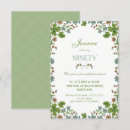 Search for vintage 90th birthday invitations Ninety