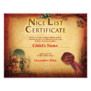 Search for certificates art Santa's nice list