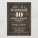 Search for rustic wedding anniversary invitations Wood