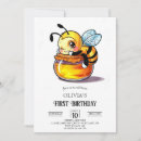 Search for honeycomb birthday invitations Elegant