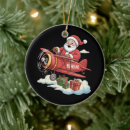 Search for flying santa christmas tree decorations Winter