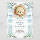 Search for lion baby shower invitations Jungle