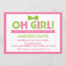 Search for lime green baby shower invitations Stylish