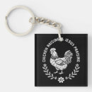 Search for barnyard animal key rings Rustic