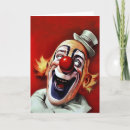 Search for clown birthday cards Weird