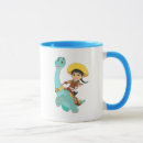 Search for min mugs Happy cowgirl on dinosaur