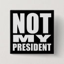Search for anti hate square badges Not my president