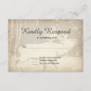 Search for hunting wedding rsvp cards Vintage