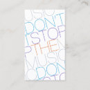 Search for stop business cards White