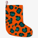 Search for leopard pattern christmas stockings Cheetah