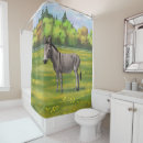 Search for donkey shower curtains Farm animals