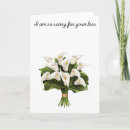 Search for white calla lily cards Simple