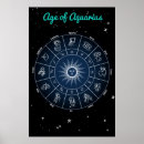 Search for aquarius zodiac posters Blue