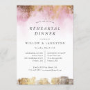 Search for brushstroke invitations Gold