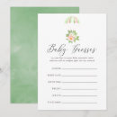 Search for bouquet baby shower invitations Sage green