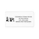 Search for chess piece return address labels Bishop