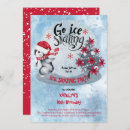 Search for blue ice skates invitations Ice skating party