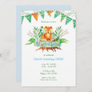 Search for fox 1st birthday invitations Modern