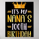 Search for 100th birthday posters Funny