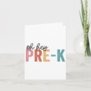 Search for pre school cards Teacher