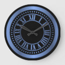 Search for metal clocks Roman numerals