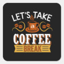 Search for coffee break stickers Caffeine
