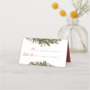 Search for christmas dinner place cards Holly