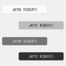 Search for kids labels Colour coded