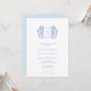 Search for light blue baby shower invitations Preppy