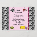 Search for pink popcorn invitations Girl