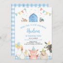 Search for farm 2nd birthday invitations Oink baa moo