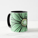 Search for green flowers mugs Birthday