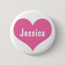 Search for pink heart badges For kids
