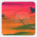 Search for landscape art stickers Japan