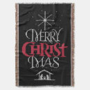 Search for christmas knit blankets Merry