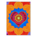 Search for heart chakra postcards Mandala