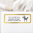 Search for safari baby shower return address labels Zebra