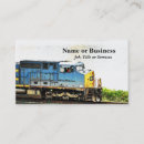 Search for railway business cards Locomotive