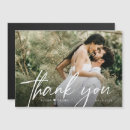 Search for magnet wedding thank you cards Simple
