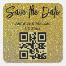 Search for glitter save the date stickers Modern