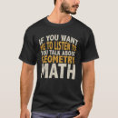 Search for geometry tshirts Quote