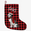 Search for siberian husky christmas stockings Puppy