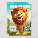 Search for lion king 1st birthday invitations Safari